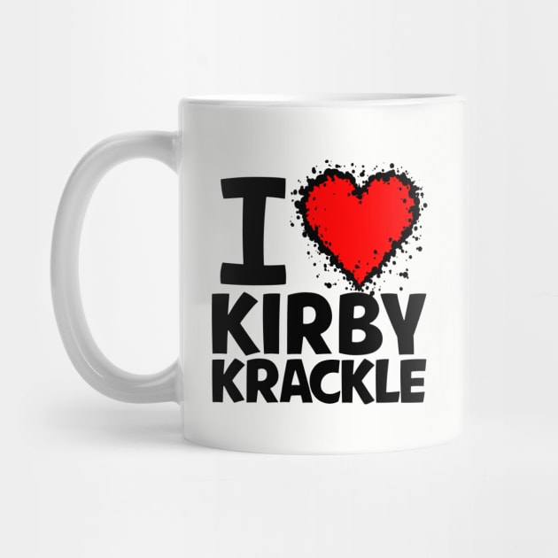 I Heart Kirby Krackle by blairjcampbell